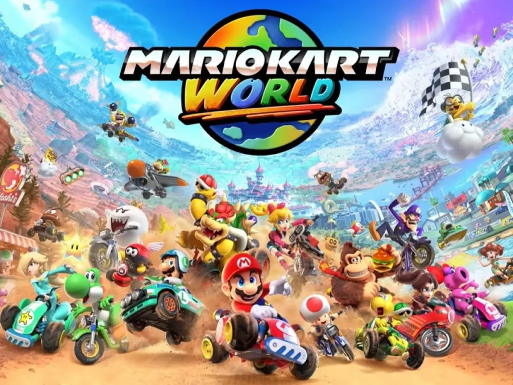 Mario Kart World: Balapan Epik yang Mengguncang Switch 2 di 2025!