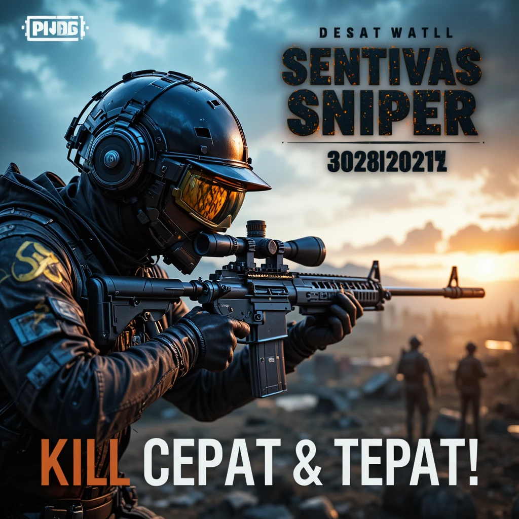 Sensitivitas Sniper Terbaik PUBG Mobile 2025