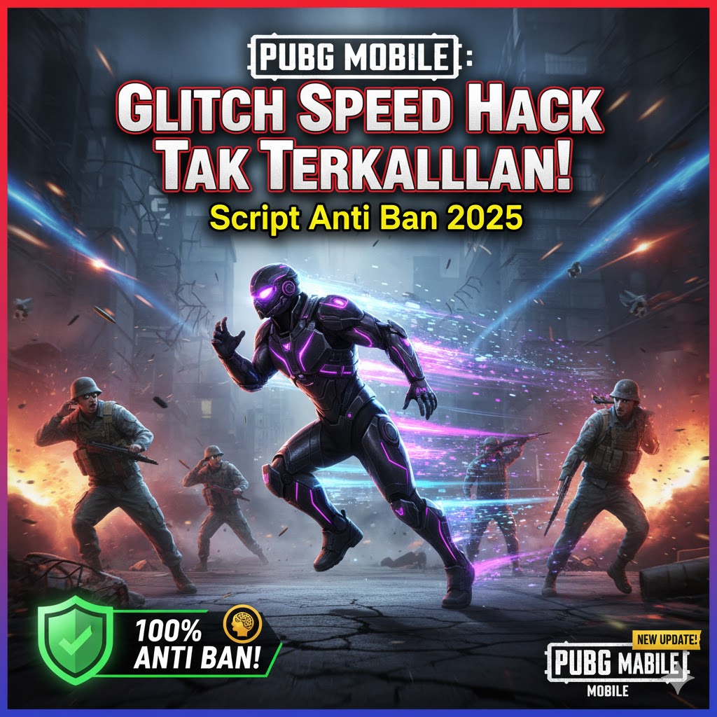 PUBG Mobile: Glitch Speed Hack Tak Terkalahkan! Script Anti Ban 2025