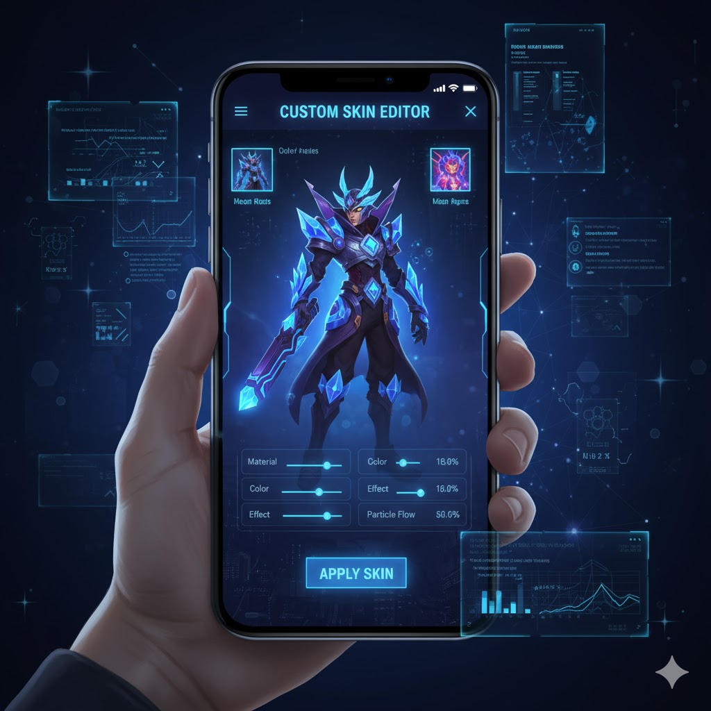 Custom Skin Mobile Legends Gratis via Tool 2025, Aman Tanpa Ban?