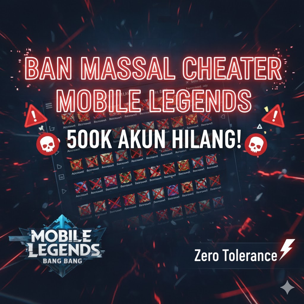 Ban Massal Cheater Mobile Legends: 500K Akun Hilang!