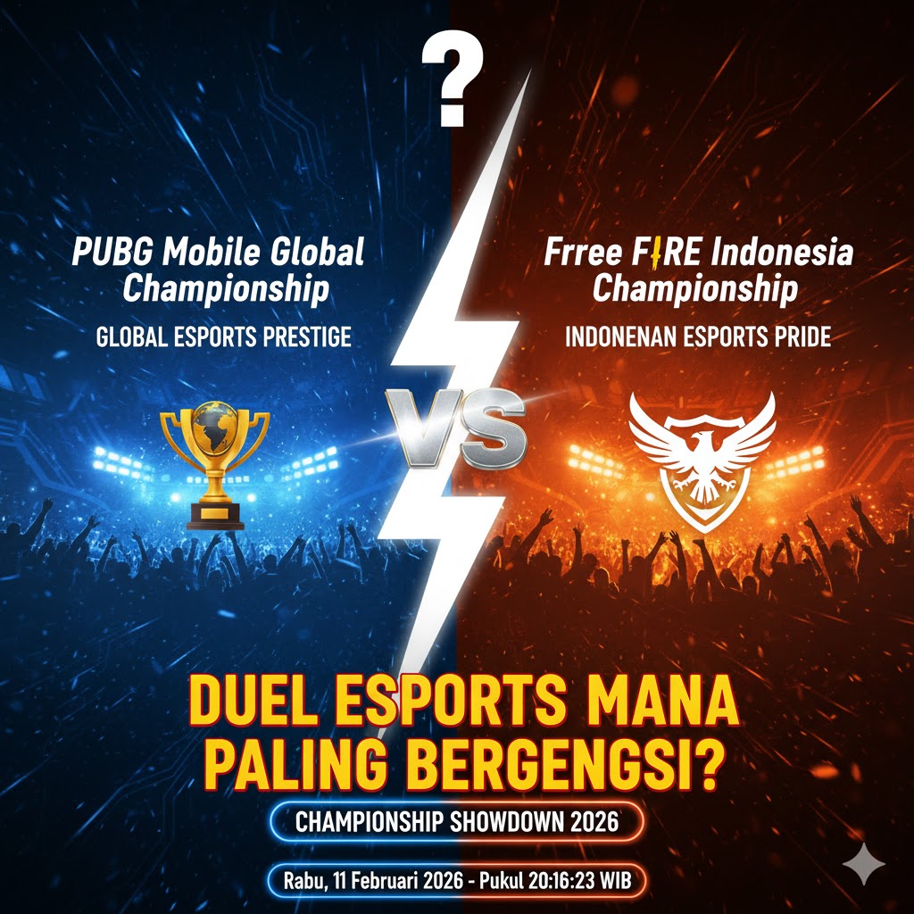 PUBG Mobile Global Championship vs Free Fire Indonesia Championship: Duel Esports Mana Paling Bergengsi?