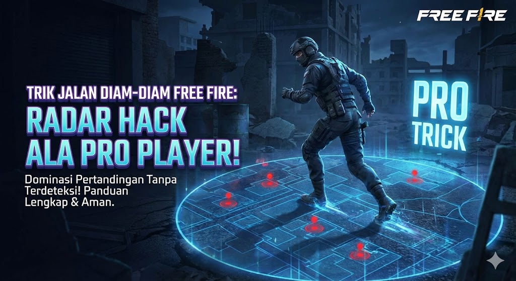 Trik Jalan Diam-Diam Free Fire: Radar Hack ala Pro Player!