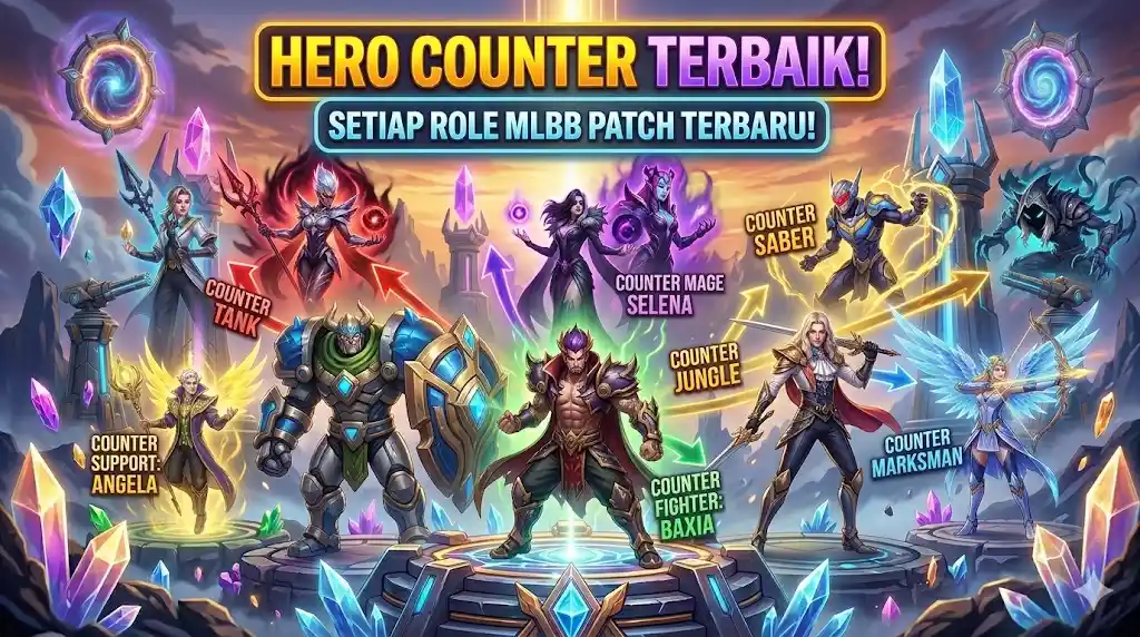 Hero Counter Terbaik Setiap Role Mobile Legends Patch Terbaru!
