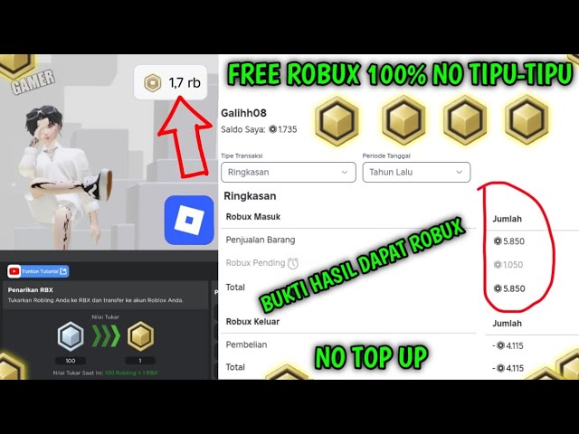 Cara Jadi Rich di Roblox Tanpa Top Up, Simak Tips dan Triknya!